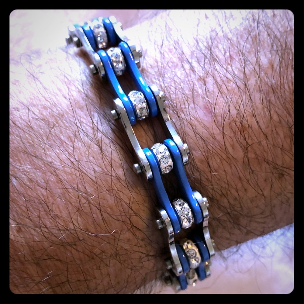 Men Motorcycle Stainless Bracelet